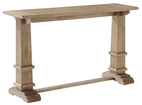 Crosley Furniture Joanna Modern Farmhouse Sofa Console Table for Hall, Entryway, Living Room, Accent Tables, Rustic Brown Crosley Furniture