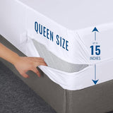 Utopia Bedding Mattress Protector Zippered Queen Size, 100% Waterproof Bed Bug and Dust Mite Proof Mattress Encasement, Absorbent 6 Sided Mattress Cover Utopia Bedding