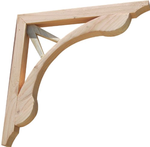 SamsGazebos V Teardrop Designer Wood Corbels, 2-Pack, 16 inches SamsGazebos