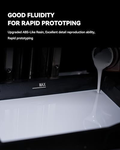 SUNLU Upgraded 2KG ABS Like Resin with Enhanced Strength and Toughness, High Compatibility 3D Printer Resin, 2000G Grey
