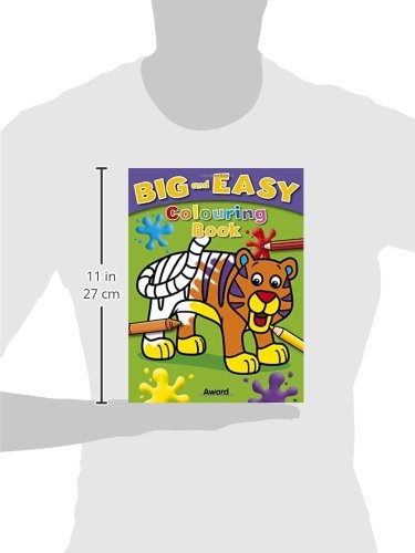 Big & Easy Colouring Book - Tiger Award Publications Ltd