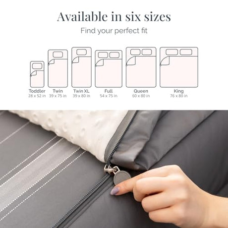 Beddy's All in One Bed in a Bag Zipper Bedding Set, Bottom Sheet, Cuddle Blanket, Comforter, Pillowcase(s) & Sham(s), Minky Interior Sheets with Comforter, Zip Bedding for Dorms, Bunks, Kids & Adults Beddy's