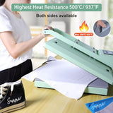 Calogy Heat Press Mat Silicone 15x15 inch, Heat Press Pad Resistant Fireproof 0.34in Thickness, Double Sided Easy Washable Mat for Vinyl Ironing Insulation Transfer Crafting Sublimation Projects Calogy