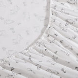 Eddie Bauer - King Sheets, Cotton Percale Bedding Set, Crisp & Cool Home Decor (Animal Tracks, King) Eddie Bauer
