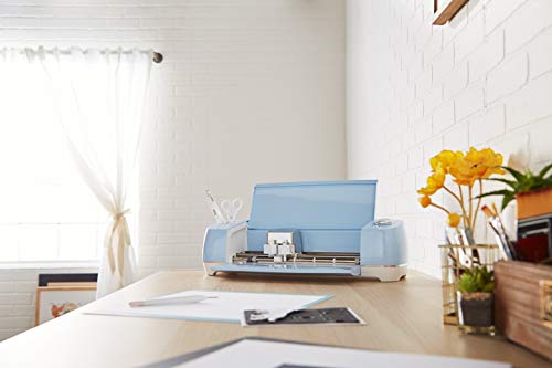 Cricut Explore Air 2 - A DIY Cutting Machine for all Crafts, Create Customized Cards, Home Decor & More, Bluetooth Connectivity, Compatible with iOS, Android, Windows & Mac, Blue, 2006519 Cricut