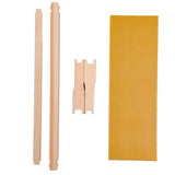 Honey Lake 10 Frame Medium Super Bee Hive Box, Langstroth Beehive Super Honey Bee Box Dipped in 100% Beeswax Include Beehive Frames and Waxed Foundations for Beginners Beekeepers (Unassembled) Honey Lake