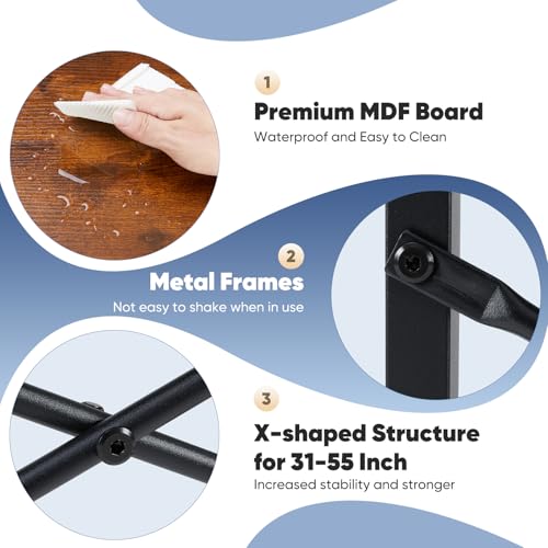 DUMOS 32 in Small Computer Desk for Home Office, Modern Study Work Table Simple Style for Bedroom, Writing Desks with X-Shaped Reinforcement, Rust DUMOS