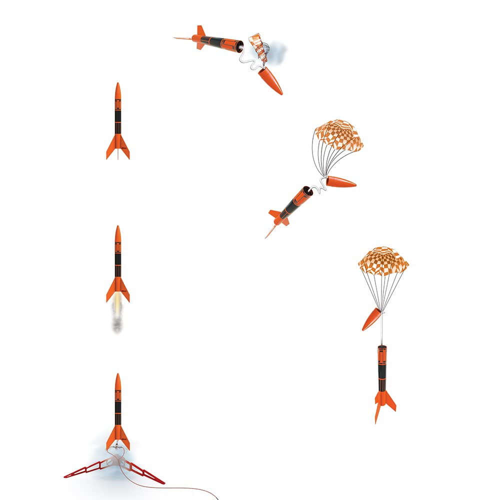 Estes-1751 Alpha III Rocket Bulk Pack (Pack of 12), 12.3 in. (31.1 cm) Estes