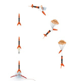 Estes-1751 Alpha III Rocket Bulk Pack (Pack of 12), 12.3 in. (31.1 cm) Estes