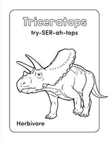 Dinosaur Book for Kids: Coloring Fun and Awesome Facts (A Did You Know? Coloring Book) Z Kids