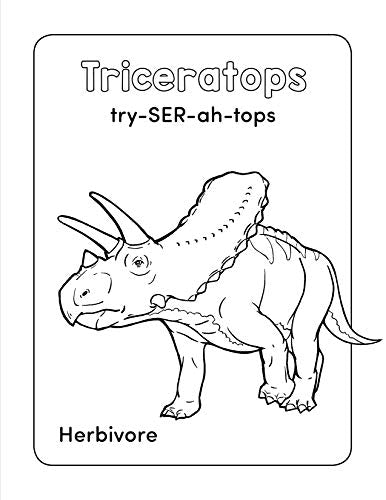 Dinosaur Book for Kids: Coloring Fun and Awesome Facts (A Did You Know? Coloring Book)