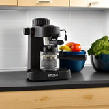 IMUSA USA GAU-18202 4 Cup Espresso/Cappuccino Maker,120 volts, Black Imusa