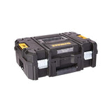DEWALT TSTAK II Tool Box, 13 Inch, Flat Top, Holds Up To 66 lbs, Flexible Platforms for Stacking (DWST17807) DEWALT