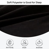 MAXYOYO Futon Mattress, Padded Japanese Floor Mattress Quilted Bed Mattress Topper, Extra Thick Folding Sleeping Pad Breathable Floor Lounger Guest Bed for Camping Couch, Black, Full Size MAXYOYO