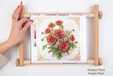 AllAboutEmbroideryUA Bead Embroidery kit Summer Bouquet FL-1112 Floral Beaded Cross Stitch kit