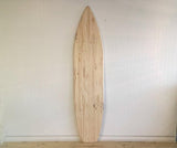 Handmade 6 foot wood surfboard wall art unfinished raw wood decor sign. Ships Fast. unique gift idea sign (Made in USA) WoodArtSupply