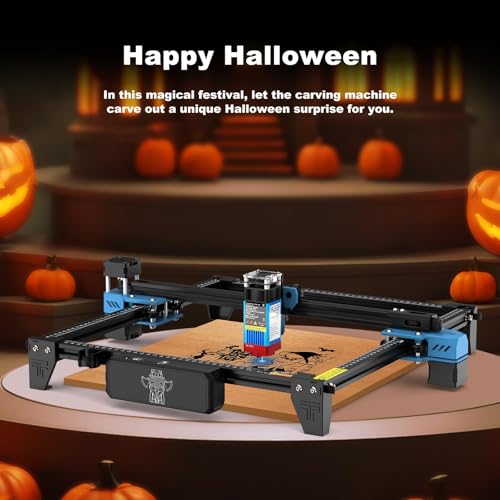 TTS-55 Pro Laser Engraver 5500mW Lazer Engraving Machines 0.1mm High-Precision DIY Cutter 300x300mm Engraving Area 32-Bit Motherboard for Wood Acr(Class: 4A) OUYZGIA