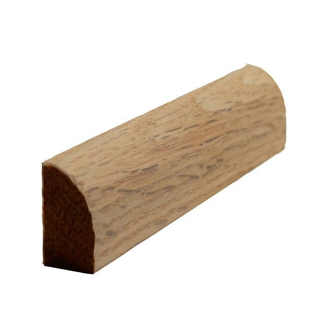 EWBS11 Baseboard Shoe Quarter Round and Doorstop, 1/2" x 3/4", Cherry, 94" Newmouldings