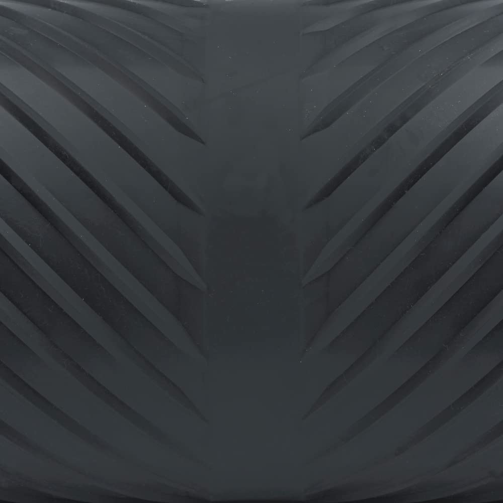 CLIMATEX Indoor/Outdoor Rubber Runner Mat, Door Mat For Floor Protection, 27" X 10', Black (9A-110-27C-10) CLIMATEX