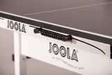 JOOLA Rally TL Professional MDF Indoor Ping Pong Table w/ Quick Clamp Table Tennis Net & Post Set - 10 Minute Easy Assembly - Corner Ball Holders - Tournament Quality - Includes Playback Mode JOOLA