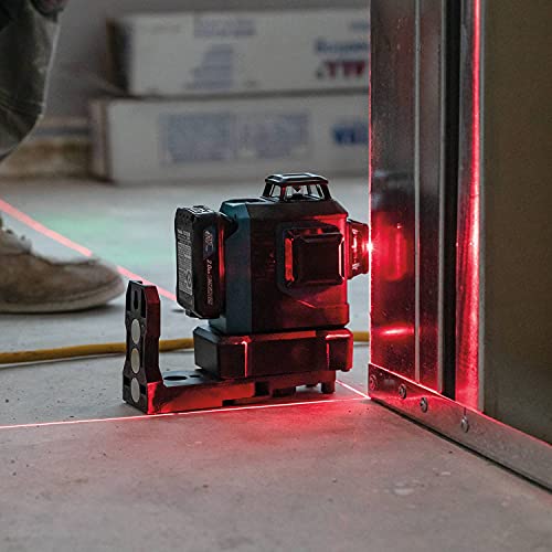 Makita SK700DNAJ 12V max CXT® Lithium-Ion Cordless Self-Leveling 360° 3-Plane Red Laser Kit (2.0Ah), Class II, 635 nm, <2 mW Makita