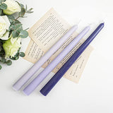 2Pack Candle Taper Mold 10.2 Inch Large Tapered Molds Candle Making Supplies Wedding Classic Dinner Candle Mold