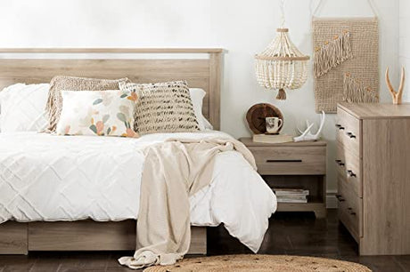 South Shore Primo 6-Drawer Double Dresser, Rustic Oak South Shore