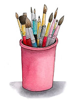 Watercolour Lessons: How to Paint and Unwind in 20 Tutorials (How to paint with watercolours for beginners) WoodArtSupply