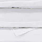 Elegant Comfort Elegance Linen 1500 Thread Count Wrinkle Resistant Ultra Soft Luxurious Egyptian Quality 3pc Duvet Cover Set, Solid, King/California King, White Elegant Comfort