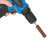 ASHATA 20 Pcs Drum Sander Kit, Spindle Sanding Drum Sander Tool Kit Set with Case for Drill Press,for Carpentry Polishing Tools ASHATA