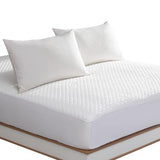 King Size Waterproof Mattress Protector Fitted Mattress Pad Cover with Deep Pocket Up to 18'' Reaks