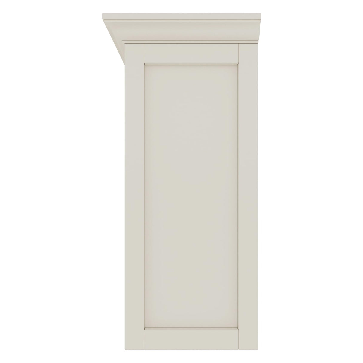 OSCHF Cube Shelf Bookcase with Base - Wooden 2 Tiers Floor Standing Low Storage Cabinet for Home and Office, 8-Cube Lattice Bookshelf, Warm White OSCHF