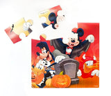 Disney Mickey Halloween My First Puzzle Book - Jigsaw Puzzles for kids, 10-page board book, 5 puzzles to enjoy Phidal