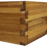 Hoover Hives 8 Frame Medium Super Box for Honey Bee Hives - an Essential Beehive Part for Beekeeping Supplies (Unassembled) Hoover Hives