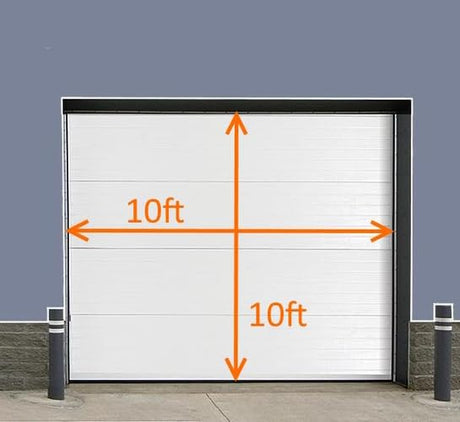 JaCor 3" Brush Seal Weatherproofing Kit for 10'w x 10'h Roll-up Door, Sectional Steel Door, Commercial Door, High Speed Fabric Door (3" Brush Seal Weatherproofing for 10'w x 10'h Door) JaCor, Inc.