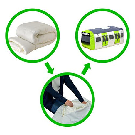 Shinkansen Futon De Cushion (Futon Storage Cover) (E235 Series Yamanote Line) Zippo