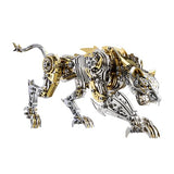 3D Metal Puzzle for Adults,Mechanical Cheetah Puzzle Building Set，3D Metal Model Kit, Brain Teaser Puzzles DIY Assembling for Stress Relief - A Collectible Gift for a man (Cheetah)