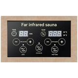 TO'GO 902GH Far Infrared Sauna for Home - 2 Person, Low EMF Heating Panel, Home Sauna 2 Person, Pre-Set Time and Temperature, Canadian Hemlock Wood Dry Sauna with Bluetooth TO'GO HI