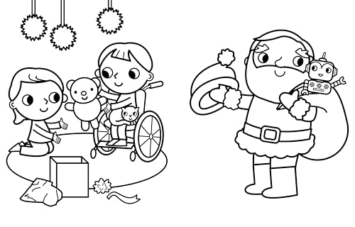My Busy Christmas Coloring Book (My Busy Coloring) WoodArtSupply