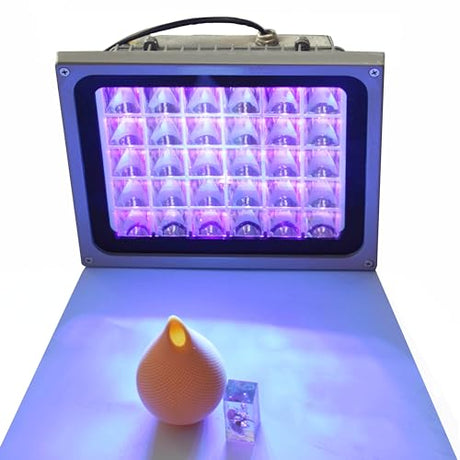 FUNGDO 395nm/405nm Mixed UV Light 300W Light Affect with Spotlight Cub for Curing UV Resin 3D Printing Resin Make DIY Curing Station of LCD/DLP/SLA 3D Printer FUNGDO