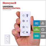 Honeywell Ceiling Fans Xerxes Modern 62 Inch Ceiling Fan with Light, LED Fan with Remote Control, Indoor Fan, 8 Contemporary Blades with Dark Wood and Pine Finish Options, Bronze (51926-01) Honeywell