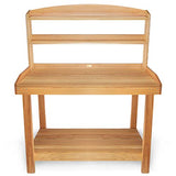 All Things Cedar PB48 Deluxe Potting Bench | Outdoor Garden Table & Plant Bench | Garden Potting Table with Untreated Western Red Cedar | Handcrafted Gardening Bench for Outdoors (47x24x61) All Things Cedar