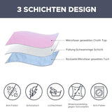 SCHNAUZER HOME Quilt Set Full Queen Size 3 Piece, Bailey Pattern Printed Bedding Coverlet Set, Lightweight Soft Reversible Bedspread Sets for All Season (1 Quilt & 2 Pillow Shams) SCHNAUZER HOME