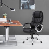 Office Chair Desk Ergonomic Swivel Executive Adjustable Task Computer High Back Stool with Back Support in Home BestOffice