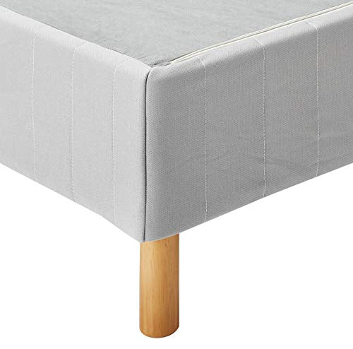 ZINUS GOOD DESIGN Award Winner Justina Metal Mattress Foundation, 16 Inch Platform Bed, No Box Spring Needed, Full, Grey Zinus