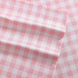 Eddie Bauer Kids - Twin XL Sheets, Stain-Resistant Toddler Bedding with Matching Sham(s), Super Soft, Ideal Pink Room Essentials (Poppy Plaid Pink, Twin XL) Eddie Bauer