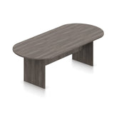 GOF 6FT, 8FT, 10FT Conference Table & Chair (G12112B) Set, Cherry, Espresso, Artisan Grey, Mahogany, Walnut (8ft Table Only, Artisan Grey) GOF