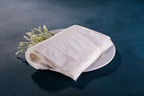 Lillian Tablesettings Premium White Napkins, Large Dinner Napkin, 3 Ply Paper White, 75 count Nicole Home Collection
