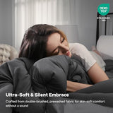 BEDLORE Queen Comforter Duvet Insert - All Season Down Alternative Quilted Bedding, Ultra Soft Lightweight with 4 Corner Tabs, Machine Washable Queen Size Bed Comforter, Grey 88 x 88 Inches BEDLORE