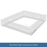 Twin Size Box Spring Cover with Smooth and Elastic Woven Material, Alternates for Bed Skirt, Wrinkle & Fading Resistant, Washable, Dustproof SPRINGSPIRIT